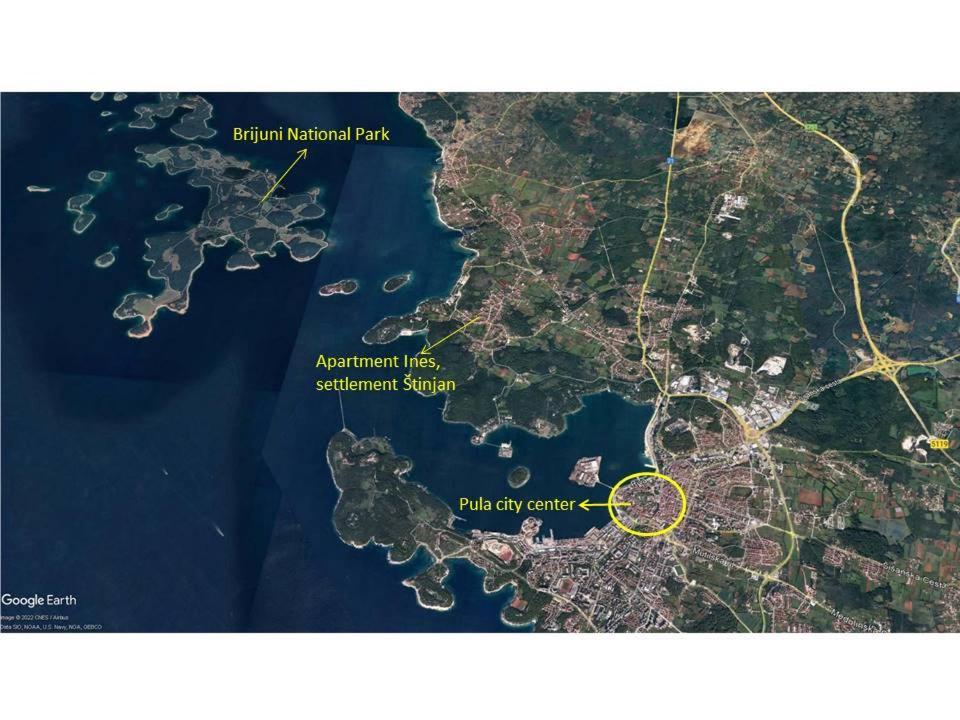 Apartman Ines- Stinjan Πούλα Εξωτερικό φωτογραφία